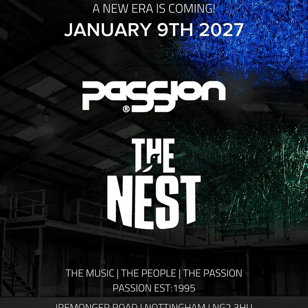 PaSSion Trance ClaSSics 2027 at The Nest Nottingham flyer